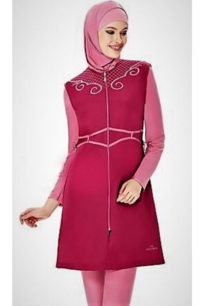 Adasea Ολόσωμο μαγιό Hijab με παντελόνι
