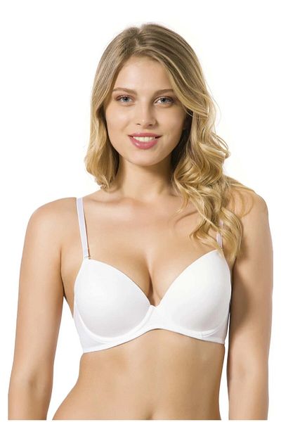 Le Jardin Sutien alb push up pentru femei