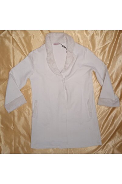 Limissi Pijama Kapitone Kalın Kumaşlı Yakası Kürklü Sabahlık