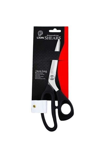 Lion 5240 Professional Tailor Fabric Denim Scissors with Plastic Handle 24 Cm