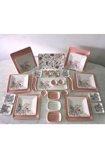 Keramika 37 Piece Spring Breakfast Set