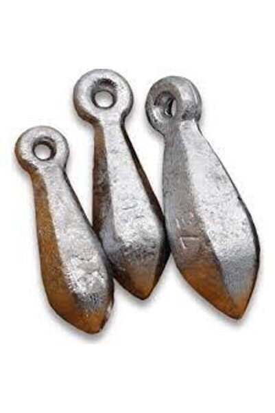 BAUER Kılıç Av Eritme Kurşun Dökme Kurşun Nazar Için Kurşun 400 Gram 4 Tane