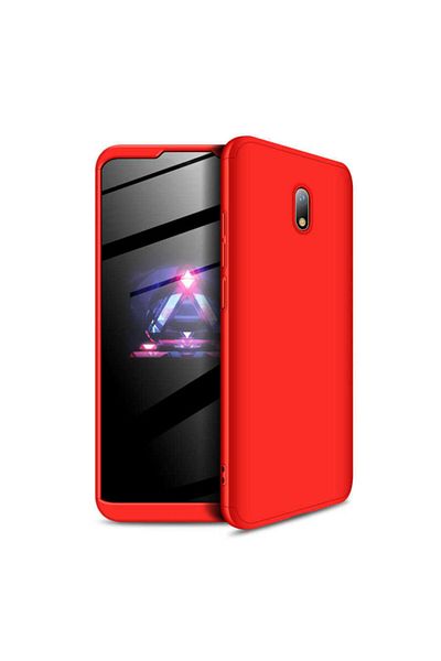 HTstore حافظة هاتف Xiaomi Redmi 8a Ays - أحمر
