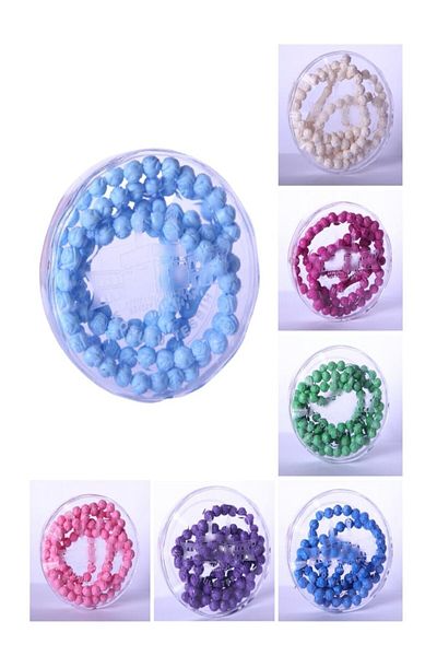RoseRoi Mevlüt Gift Rose Scented Rosary 50 Pieces Rose Patterned Boxed Rosary