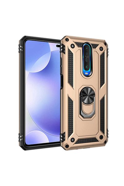 HTstore غطاء حماية لهاتف Xiaomi Redmi K30 - ذهبي