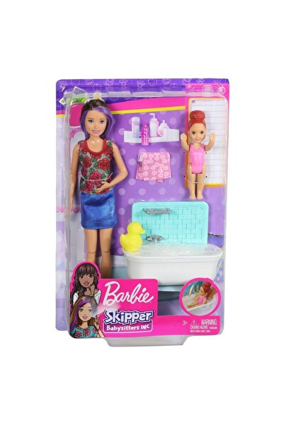 Genel Markalar Fhy97 Barbie Bebek Bakıcısı Bebeği Ve Aksesuarları Oyun Seti