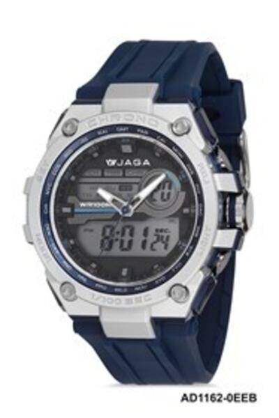 Jaga Ad1162-oeeb Digital-analog Wristwatch