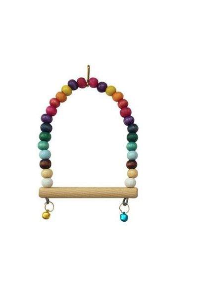 GND Pet Istanbul Beaded Love Wood Swing