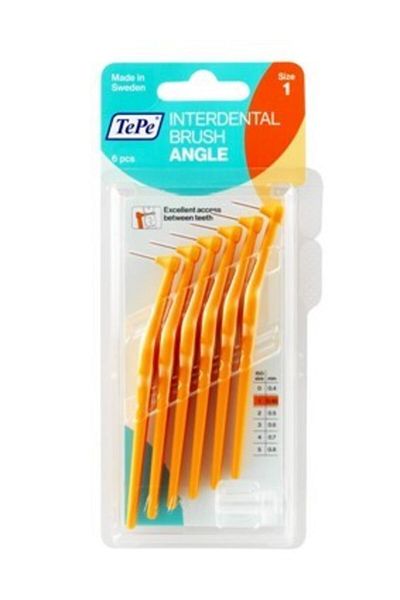 TePe Orange 0.45 mm Interface Brush - Pack of 6