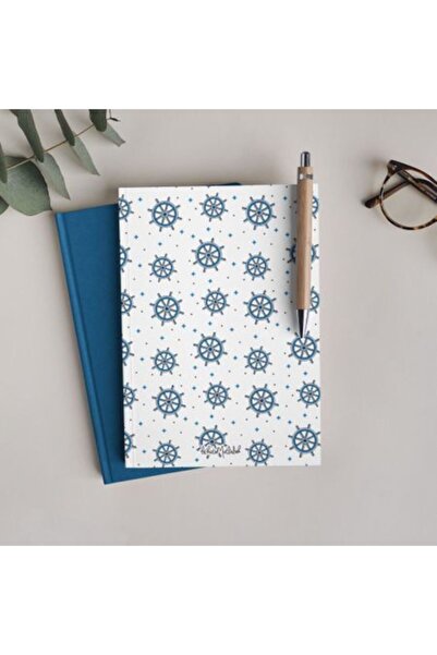 Bikutumutluluk Gift - Unlined Notebook Series - N020 Rudder Sailor Notebook