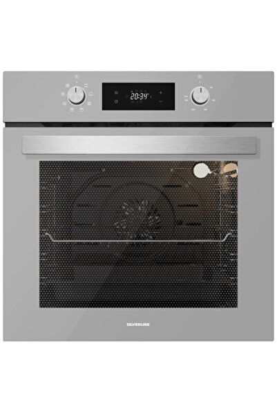Silverline Bo6504s01 Multifonksiyonel Gri Ankastre Fırın BO6504S01