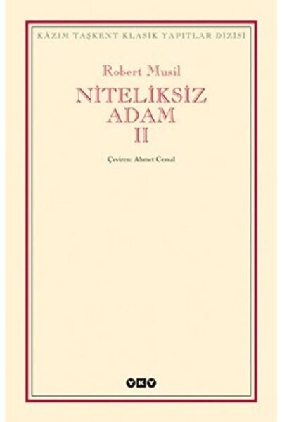 Yapı Kredi Yayınları Niteliksiz Adam 2