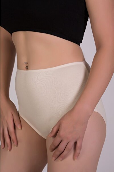 PİNUPTEX 3-Piece High Waist Recovery Skin Cotton Panties