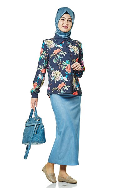 SORALLİNE Fusta creion de damă 90 cm