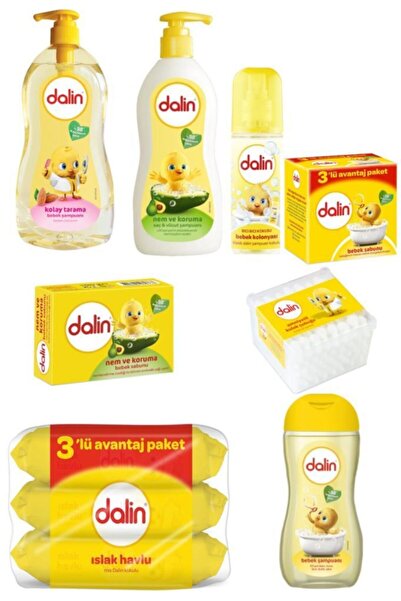 Dalin Bebek Bakım Seti 8 'li