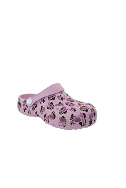 Akınal Bella Kız Çocuk Pudra Mickey Mouse Havuz/deniz Terlik Sandalet E012