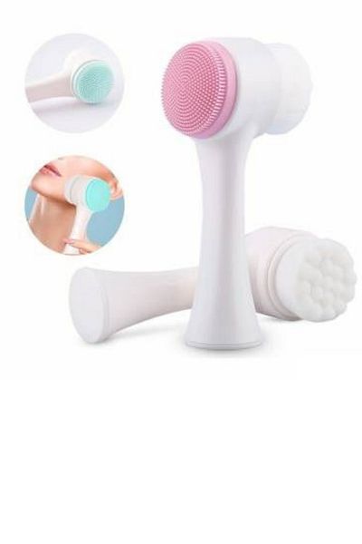 QNİAY Nose Blackhead Remover Lip Exfoliating Brush Skin Cleansing Brush