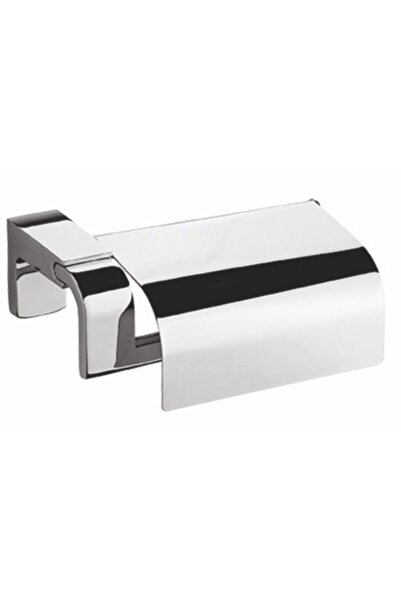 Mayaglory Suport pentru hârtie din seria Olimpos cu capac, culoare crom, cone...