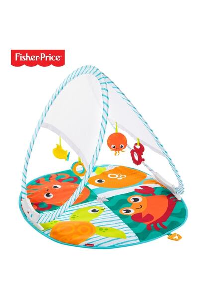 FISHER PRICE Renkli Dostlar Taşınabilir Jimnastik Merkezi FXC15