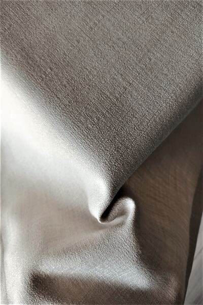 eno concept Linen Textured Stain Resistant Cream Tablecloth