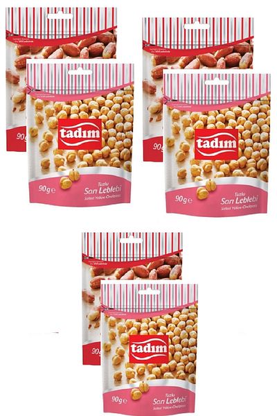 Tadım Roasted Salted Peanuts 90 Gr X 3 Pieces Yellow Chickpeas Salted 90 Gr