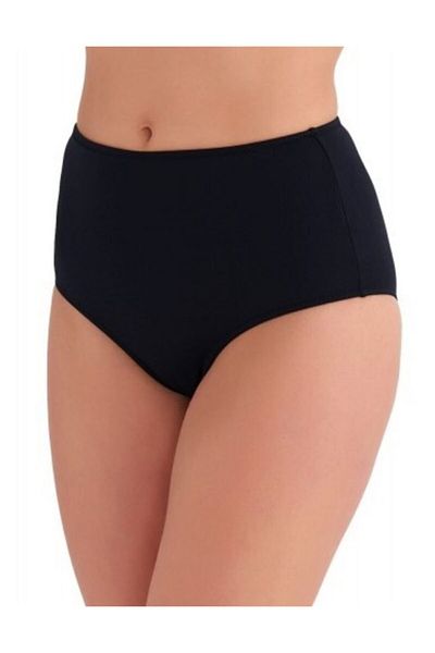 AYYILDIZ 63048 Schwarze Bikinihose mit hoher Taille