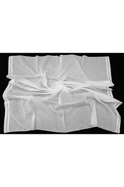 Gülsoy Women's Cotton Inside Cheesecloth White 90x90 Cm