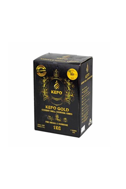 Kefo Gold 1 Kg Hindistan Cevizi Kömürü Nargile Kömürü