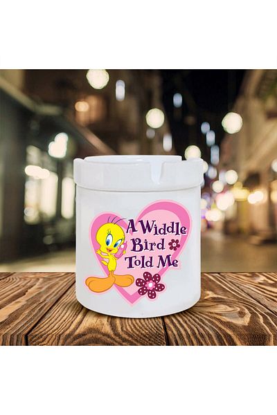 Kumbara Hediyelik Σετ κεραμικό τασάκι Tweety Printed