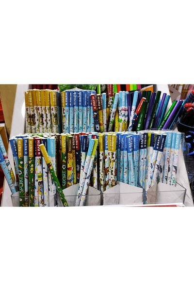 Fatih Pencil 12 Pieces Patterned