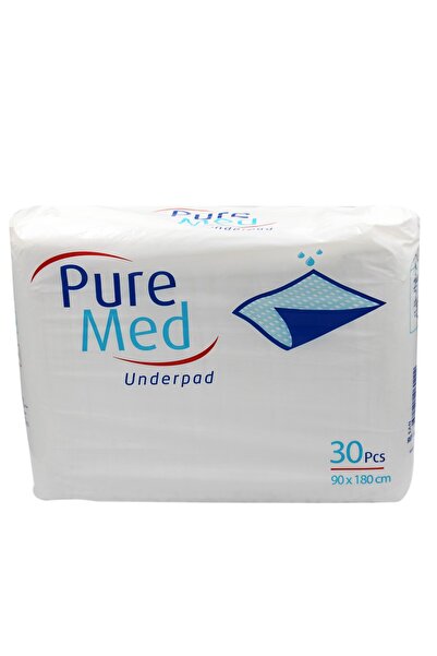 Puremed Hasta Altı Bezi Yatak Koruyucu Örtü 90x180 Cm 30 Adet