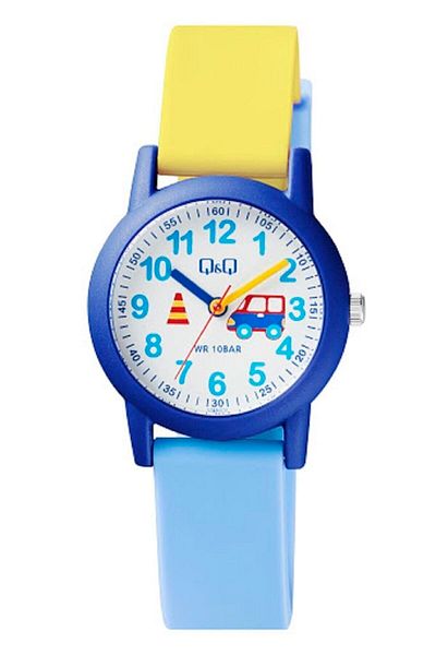 Q&Q Vs49j010y Waterproof Kids Wristwatch