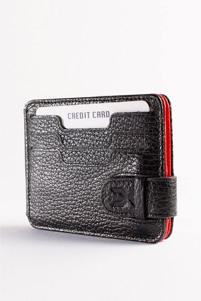 DK LEATHER Πορτοφόλι Unisex Paris Γνήσιο Δερμάτινο Δίχρωμο Πορτοφόλι θήκης για κάρτες με λαβή χρημάτων