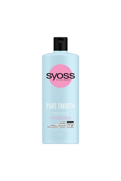 Syoss شامبو سموث ميكالير 500 مل - 6 قطع