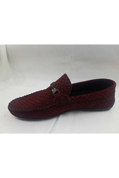 RODEM Erkek Bordo Deri Ayakkabı