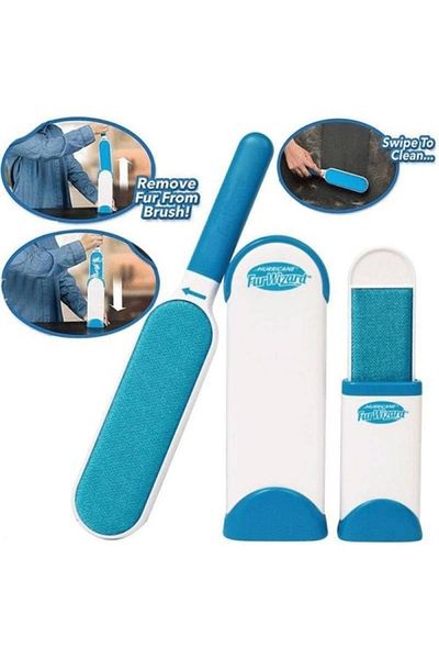 Neptüns Blue Feather Dust Collector and Cleaner Brush Set - 2 Pieces (5 Pieces)