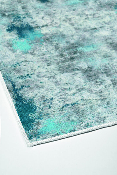 Alanur Home Set de toaletă digital pentru baie cu bază anti-alunecare Alanur Trend Kt495 Albastru