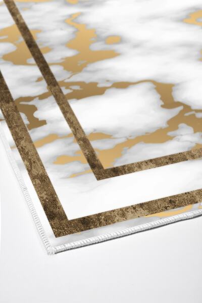 Alanur Home Alanur Trend Non-Slip Base Digital Bathroom 2-Piece Toilet Set Kt477 Gold