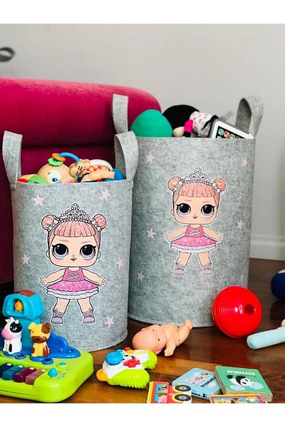 Bebekoda Lol Toy Laundry Basket
