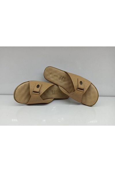 Muya Women's Beige Slippers