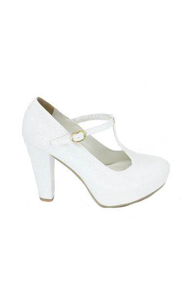 TRENDYSHOES Pantofi de mireasă cu platformă cu cataramă pole202450