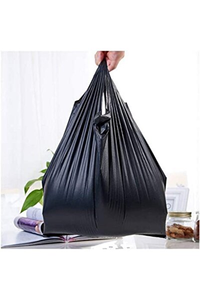 Genel Markalar Hışır Atlet Poşet Renk Siyah Orta Boy 28x50 Cm 1 Kg