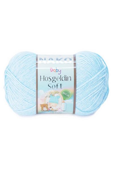 NAKO Welcome Soft Baby Wool Hand Knitting Yarn 100 Gr
