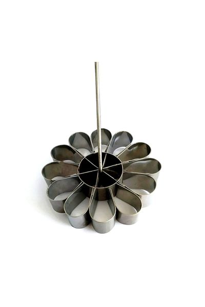Nar kalıp Narkalıp Stainless Iron Dessert Mold Daisy Model