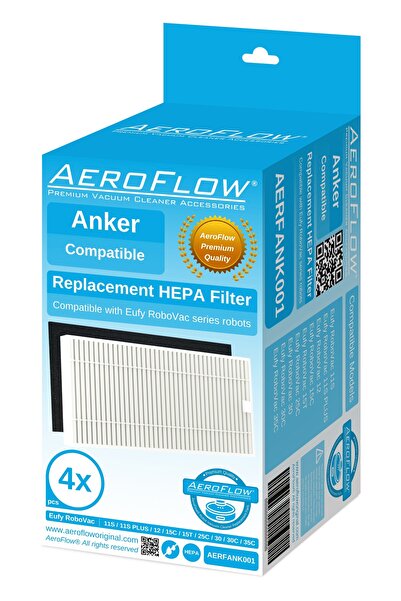 AeroFlow Anker Eufy Robovac 25c - 4 filtre Hepa