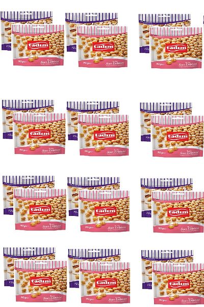 Tadım Cocktail Mixed 75 Gr X 12 Pieces Yellow Chickpea Salted 90 Gr X 12 Pieces