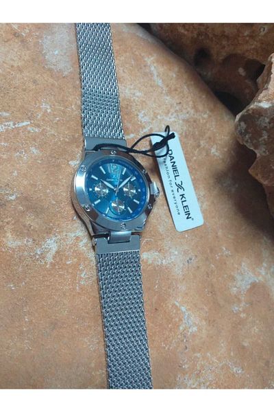 Daniel Klein Women's Silver Color Wristwatch Dk102-011785e