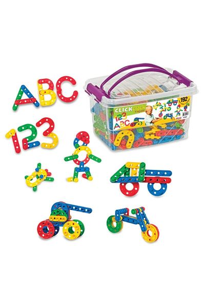 Dede Oyuncak Click Clack Box (192 Pieces)