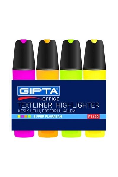 Gıpta Highlighter 4 Color Set