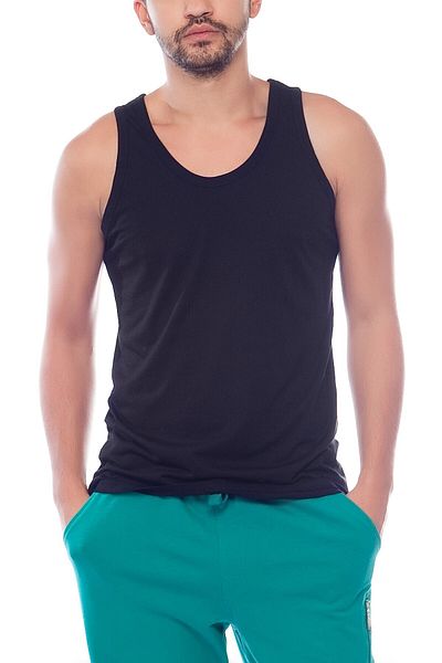 Dagi Men's Black 2-Piece Undershirt E013003000